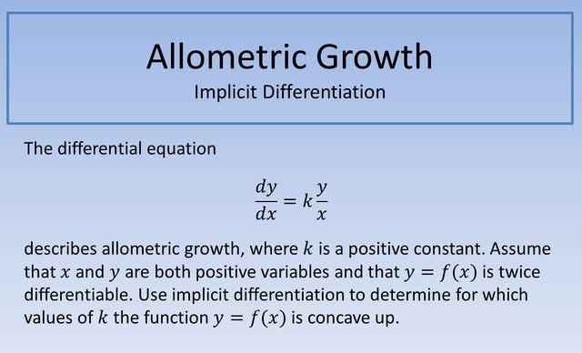 Allometric Growth 640