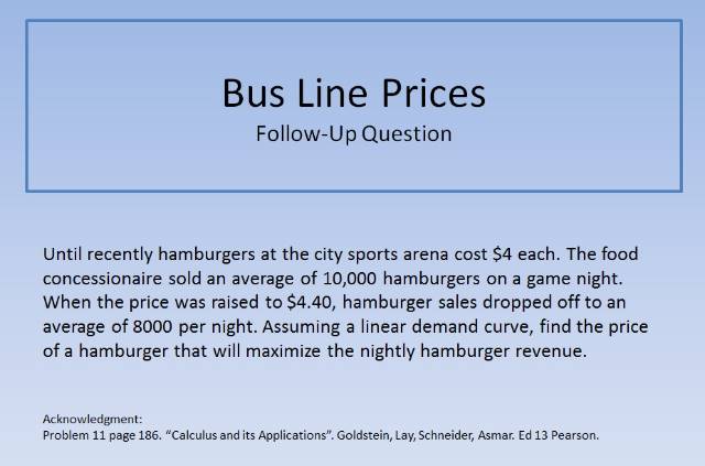 Bus Line Prices FUQ 640