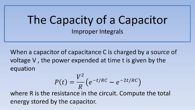 Capacity of a Capacitor 640