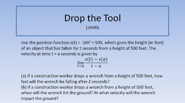 Drop the Tool 640