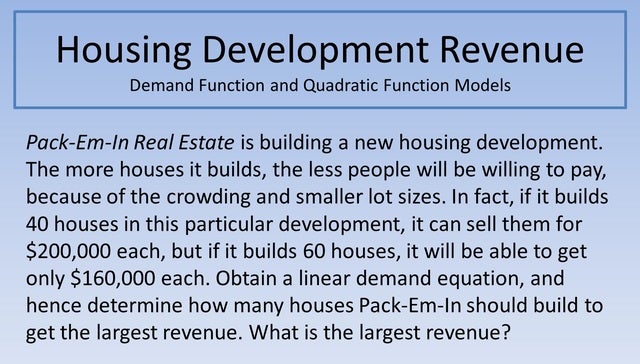 Housing Development 640