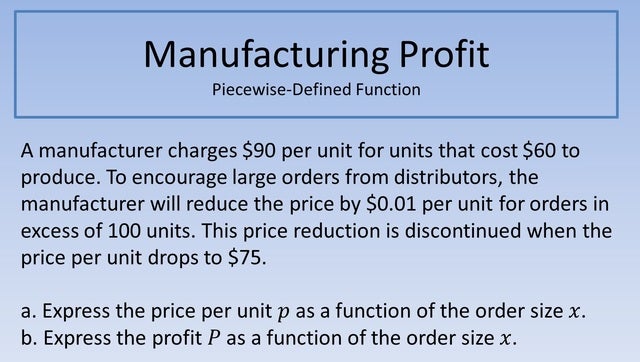 Manufacturing Profit 640