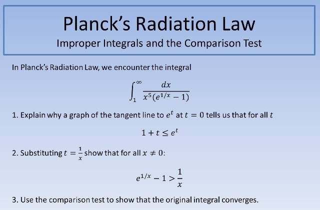 Planck's Radiation Law 640