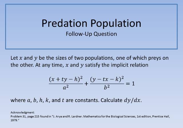 Predation Population FUQ 640