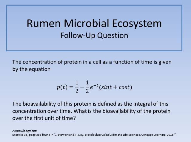 Rumen Microbial Ecosystem FUQ 640