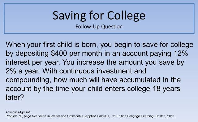 Saving for College FUQ 640