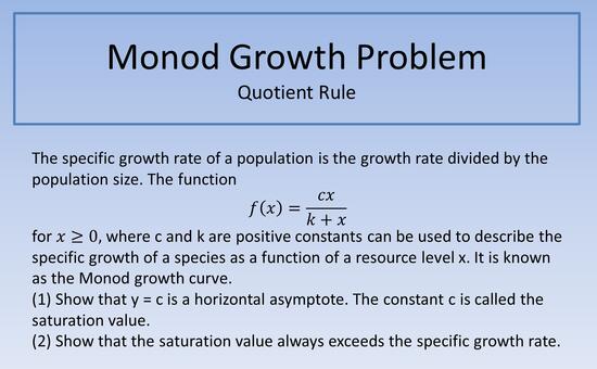 Monod Growth