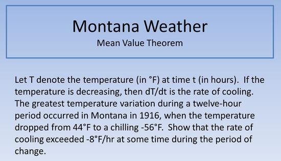 Montana Weather