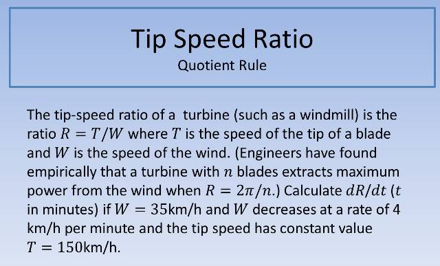 Tip Speed Ratio 640